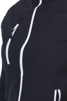 Giacca softshell SANTINO, giacca outdoor idrorepellente per donna o uomo, giacca per tutti i giorni in blu o nero