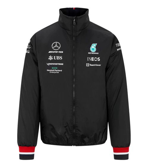 Veste d'extérieur coupe-vent pour homme Mercedes-Benz AMG Petronas F1 veste de tous les jours 701219240 001 noir