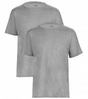 Pack of 2 PUMA Base children's sports shirts for boys & girls, sustainable cotton T-shirt with logo 678577 01 grey melange Pack of 2 PUMA Base children's sports shirts for boys & girls, sustainable cotton T-shirt with logo 678577 01 grey melange