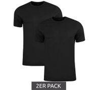 Pack of 2 PUMA Base children's sports shirts for boys and girls, sustainable cotton T-shirt with logo 678577 gray, dark blue or 678260 white, black Pack of 2 PUMA Base children's sports shirts for boys and girls, sustainable cotton T-shirt with logo 678577 gray, dark blue or 678260 white, black