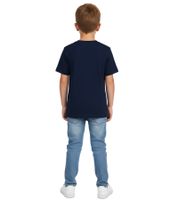 Pack of 2 PUMA Base children's sports shirts for boys and girls, sustainable cotton T-shirt with logo 678577 gray, dark blue or 678260 white, black