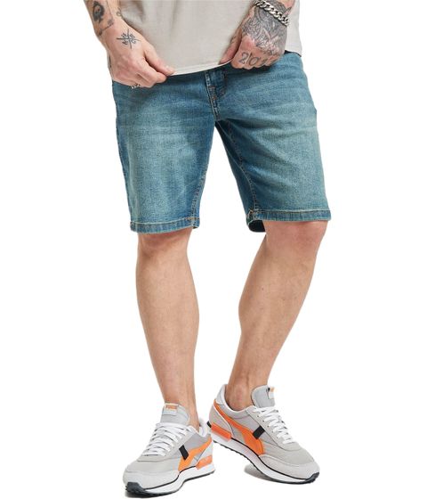 Denim Project Ohio short pour homme bermuda durable short d'été DP-10023-038 556 Bleu