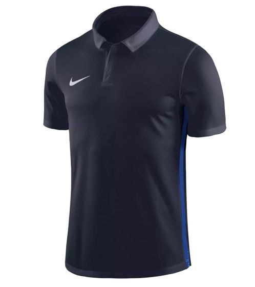 NIKE Dry Academy Herren Polo-Shirt Sport-Shirt mit Dri-FIT-Technologie Trainings-Trikot 899984-451 Dunkelblau