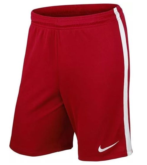 NIKE League Herren Trainings-Shorts mit Dri-FIT-Technologie Sport-Hose 725881-657 Rot/Weiß