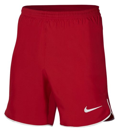 NIKE Laser V Woven Herren Trainings-Shorts mit Dri-FIT-Technologie Sport-Hose DH8111-657 Rot/Weiß