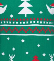 Denim Project X-mas men's knitted sweater with all-over Christmas print, winter sweater, long-sleeved shirt DP004 502 green/white/red Denim Project X-mas men's knitted sweater with all-over Christmas print, winter sweater, long-sleeved shirt DP004 502 green/white/red