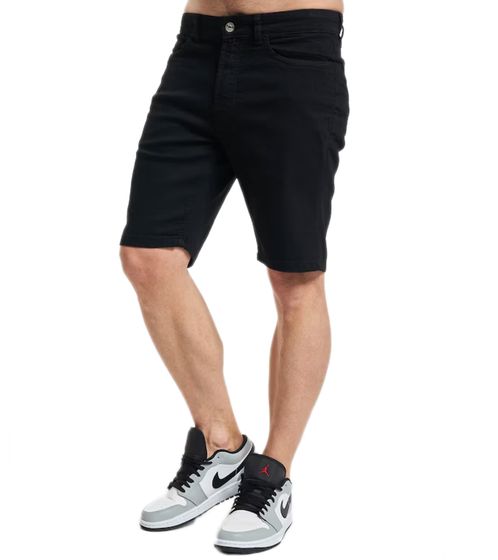 Denim Project Ohio jean homme simple pantalon en coton short d'été short de loisirs pantalon court DP-10023-038 001 noir