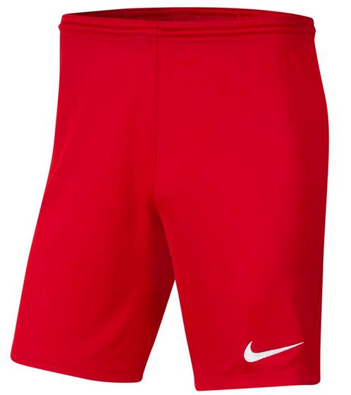 NIKE Dry Park III Herren Sport-Shorts mit DRY-FIT Technologie kurze Hose Sport-Bekleidung BV6855-657 Rot