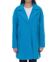 Manteau pour femme Aniston CASUAL veste d'automne à la mode en velours côtelé fin avec col à revers 2998 2852 turquoise Manteau pour femme Aniston CASUAL veste d'automne à la mode en velours côtelé fin avec col à revers 2998 2852 turquoise