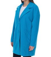Manteau pour femme Aniston CASUAL veste d'automne à la mode en velours côtelé fin avec col à revers 2998 2852 turquoise Manteau pour femme Aniston CASUAL veste d'automne à la mode en velours côtelé fin avec col à revers 2998 2852 turquoise