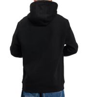Denim Project Logo Color Pull à capuche pour homme avec poche kangourou Pull en coton DP-10023-026 001 Noir