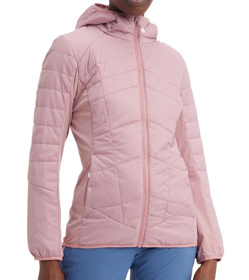 McKINLEY Sansa HYB women's jacket, slightly water-repellent quilted jacket with PRIMALOFT technology Packable 419936 359 old pink