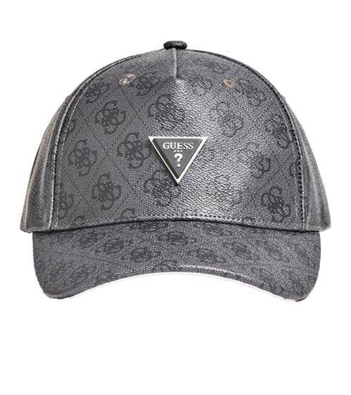 GUESS men's baseball cap with 4G logo print everyday cap AM8969POL01 dark grey