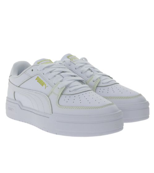 PUMA Ca Pro Classic women's genuine leather sneakers, platform shoes, lace-up shoes 380190 01 white