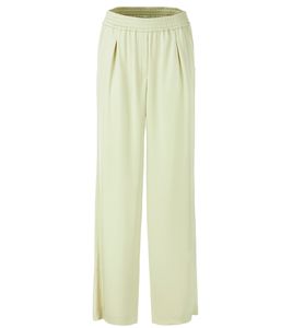 MARC CAIN COLLECTIONS pantaloni da lavoro da donna, pantaloni estivi, pantaloni per tutti i giorni UC81.34W15 520 verde oliva