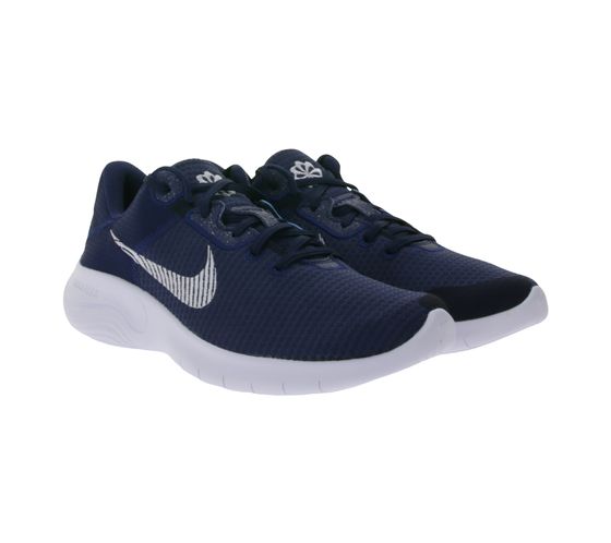 NIKE Flex Experience Run 11 Next Nature Herren Lauf-Schuhe mit Flexkerben Sneaker DD9284 400 Dunkelblau