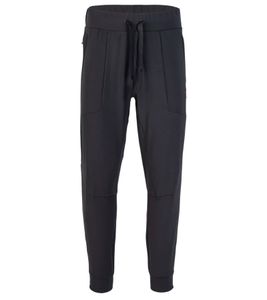GUESS Pantalon d'entraînement style jogger pour hommes avec cordon de serrage à la taille Z3YB06KA5N0 JBLK Noir