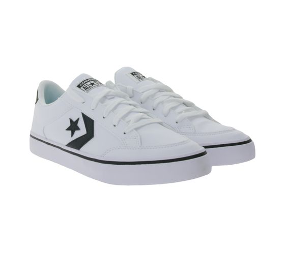 Converse Chuck Taylor Tobin Low Top Ox Low Top Chucks Retro Sneaker mit Comfort Cushion Sohle A01778C Weiß