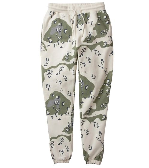 STAPLE Broadway Pantalon en coton pour homme Sweat Jogger Pantalon de jogging Homewear 2209B7067 Beige/Vert