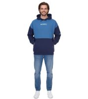 Sudadera con capucha de hombre PUMA OLYMPIQUE DE MARSEILLE de algodón sostenible con letras del logo 771970 15 azul