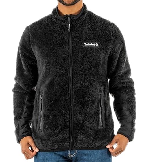 Timberland veste polaire pour homme veste en peluche avec col montant veste d'automne TB0A6JJ1 0014 noir