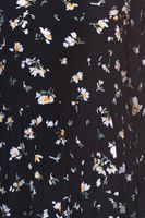 Tamaris women's mini dress with long sleeves, woven dress with floral all-over print 38428365 black Tamaris women's mini dress with long sleeves, woven dress with floral all-over print 38428365 black