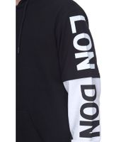 vsct LonDon 2In1 Herren Hoodie im 2-in-1-Look Baumwoll Kapuzen-Pullover 5643325 Schwarz/Weiß vsct LonDon 2In1 Herren Hoodie im 2-in-1-Look Baumwoll Kapuzen-Pullover 5643325 Schwarz/Weiß