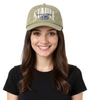STAPLE Sage Herren Snapback-Cap mit Marken-Schriftzug auf der Front Baumwoll-Cap 2209X6993 Olivgrün