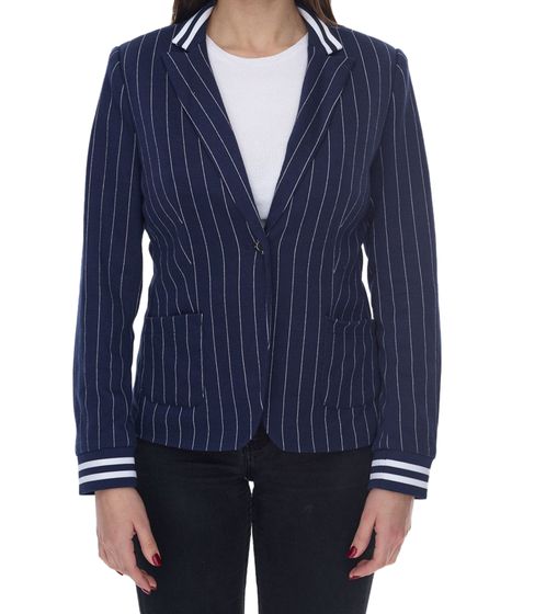 AjC Blazer women's business jacket with one-button closure blazer suit jacket 90509505 navy