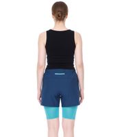 Pantalon de cyclisme F2 pantalon de VTT durable pour femme avec coussin de siège short de vélo 2 en 1 89267667 turquoise/bleu