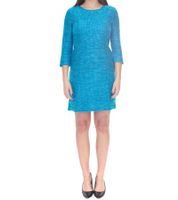 Abito in rete da donna Aniston SELECTED vestito autunnale alla moda 52819234 blu petrolio