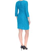 Abito in rete da donna Aniston SELECTED vestito autunnale alla moda 52819234 blu petrolio