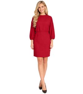 robe mini melrose robe d'été pour femme robe Milano manches 3/4 13368060 rouge