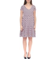 Laura Scott short-sleeved dress stylish women's summer dress with all-over graphic print 35539765 blue/pink