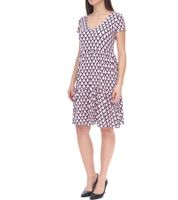 Laura Scott short-sleeved dress stylish women's summer dress with all-over graphic print 35539765 blue/pink