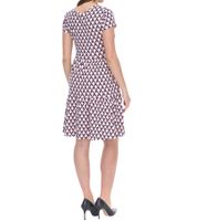 Laura Scott short-sleeved dress stylish women's summer dress with all-over graphic print 35539765 blue/pink