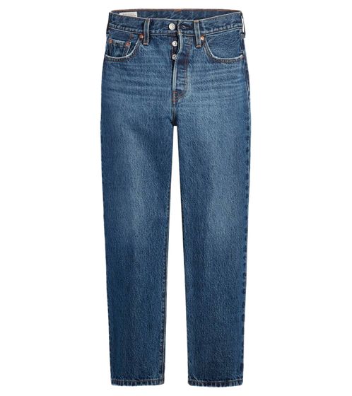 LEVI`S 501 Damen High Rise Jeans mit geradem Bein Denim-Hose 362000224 Blau