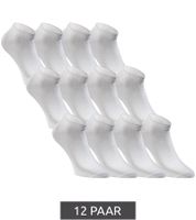 12 pairs of JACK & JONES Short Sock sneaker socks, sports socks, cotton quarter socks 12260511 in black, grey, white or a mix