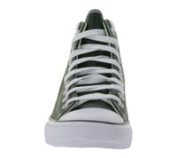 Converse Chuck Taylor All Star Mono Leather High Top Chucks Baskets rétro en cuir véritable pour hommes et femmes 132169C Blanc ou noir