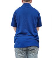 SANTINO Cws Herren schlichtes Polo-Shirt mit Baumwollanteil Kurzarm-Shirt Blau, Grün, Weiß, Rot oder Schwarz