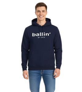 Ballin Est. 2013 pull à capuche pour hommes sweat à capuche durable avec logo sur le devant HO-H00050-NVY Navy