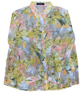 Aniston SELECTED women's blouse summer blouse with flower print 98009546 colorful