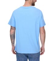 Ballin Est. 2013 Herren nachhaltiges Baumwoll-Shirt mit Logo-Print auf der Front Kurzarm-Shirt SH-REG-H050 Weiß, Navy, Hellblau oder Schwarz