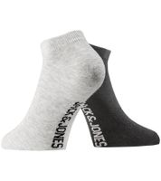 36 paires de chaussettes courtes JACK & JONES, chaussettes baskets, chaussettes de sport, chaussettes quart en coton 12260511 en noir, gris, blanc ou un mélange 36 paires de chaussettes courtes JACK & JONES, chaussettes baskets, chaussettes de sport, chaussettes quart en coton 12260511 en noir, gris, blanc ou un mélange