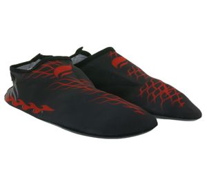 scarpe da bagno airjoy in neoprene con soletta estraibile scarpe da acqua con riflessi di colore 7654618 nero/rosso scarpe da bagno airjoy in neoprene con soletta estraibile scarpe da acqua con riflessi di colore 7654618 nero/rosso