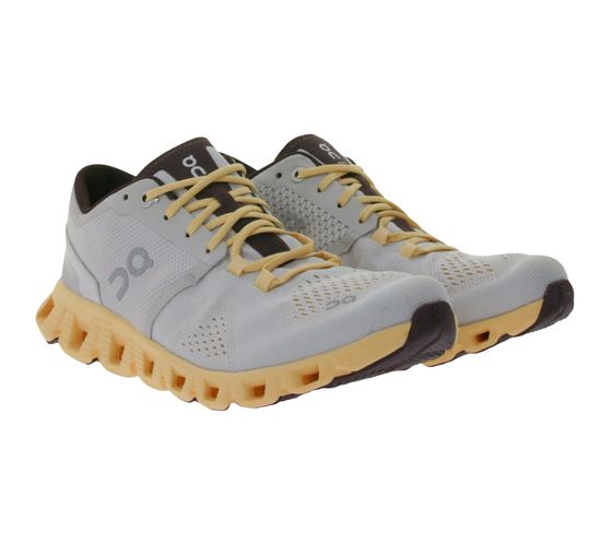 ON Running Cloud X Trailrunning-Schuhe angesagter Damen Laufschuhe mit CloudTec-Außensohle 40.99699 Orange/Grau