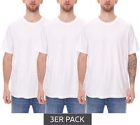Pack de 3 t-shirts chemise en coton PUMA pour hommes chemise à col rond chemise basique 678256 02 noir