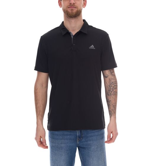 adidas Drive Polo Men's Polo Shirt with AeroReady Sustainable Golf Shirt Training H56779 Black