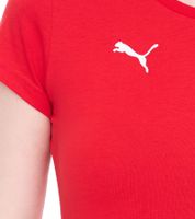 PUMA TeamGoal23 Damen T-Shirt Sport-Shirt Baumwoll-Shirt mit Logo-Patch Fitness-Shirt 657085 Grau, Rot, Blau oder Schwarz PUMA TeamGoal23 Damen T-Shirt Sport-Shirt Baumwoll-Shirt mit Logo-Patch Fitness-Shirt 657085 Grau, Rot, Blau oder Schwarz
