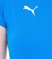 PUMA TeamGoal23 Damen T-Shirt Sport-Shirt Baumwoll-Shirt mit Logo-Patch Fitness-Shirt 657085 Grau, Rot, Blau oder Schwarz PUMA TeamGoal23 Damen T-Shirt Sport-Shirt Baumwoll-Shirt mit Logo-Patch Fitness-Shirt 657085 Grau, Rot, Blau oder Schwarz